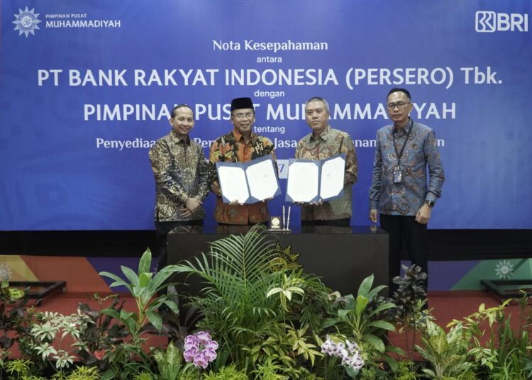 Kerjasama PP Muhammadiyah dengan BRI 750x536